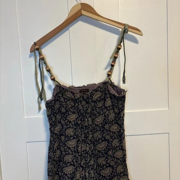 Tocca Sundress Floral Boho Size 4 Cotton - Picture 3 of 9